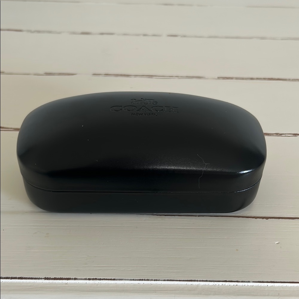 Coach Black Glasses Case